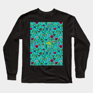 Wild flowers and moths 2 Long Sleeve T-Shirt